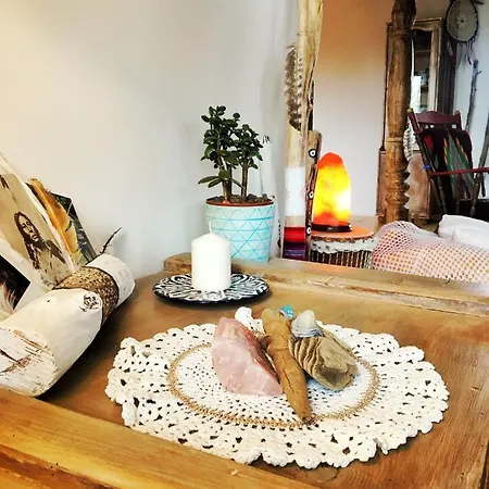 Ferienhaus Hippie Happy House - Drewniany Domek Z Kominkiem *