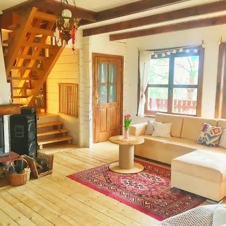 Hippie Happy House - Drewniany Domek Z Kominkiem Holiday home Nowa Wies Przywidzka