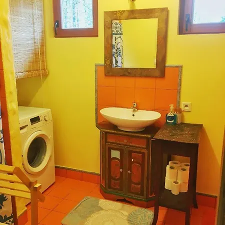 Ferienhaus Hippie Happy House - Drewniany Domek Z Kominkiem