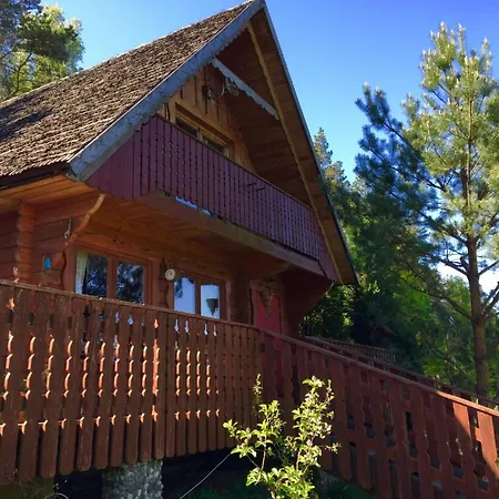 Ferienhaus Hippie Happy House - Drewniany Domek Z Kominkiem *